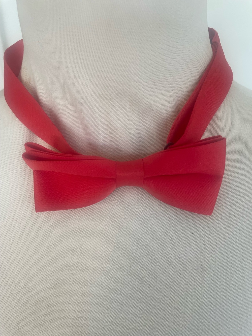 Beau Ted Satin BowTie Pré Toed Vintage USA  EUC